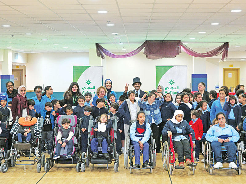 جانب من اليوم الترفيهي