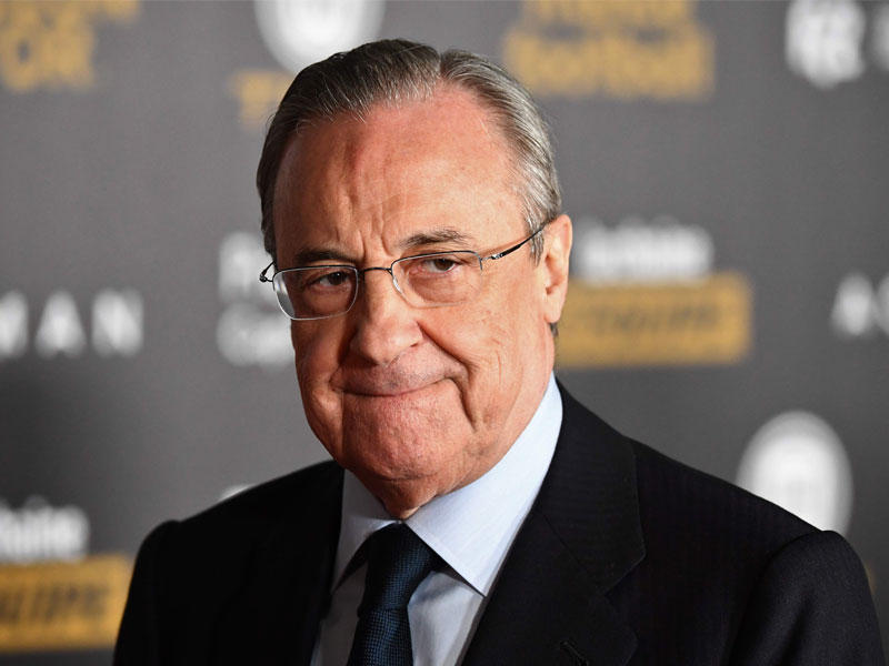 رئيس نادي ريال مدريد الإسباني لكرة القدم، فلورنتينو بيريز