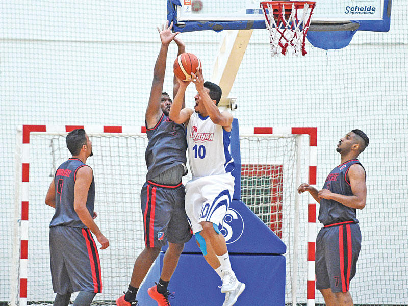 الجهراء والكويت في منافسات الموسم الماضي