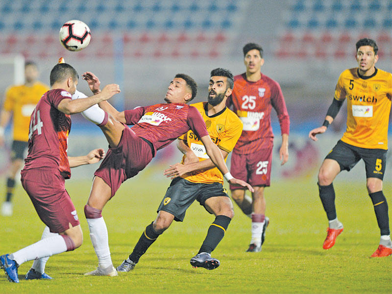 جانب من مباراة النصر والقادسية    (تصوير نوفل إبراهيم)