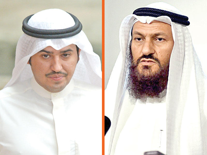 النائب محمد هايف و النائب ناصر الدوسري