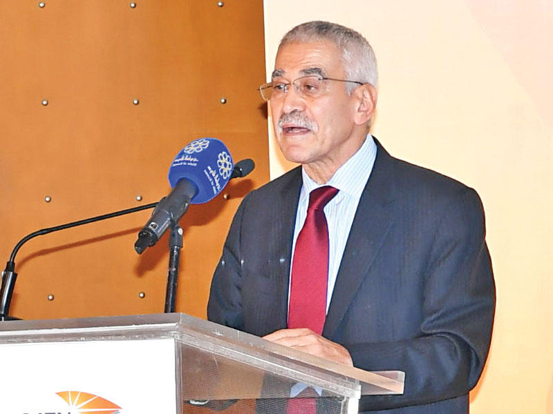 شهاب الدين يلقي كلمته