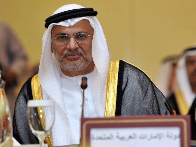 وزير الدولة للشؤون الخارجية الإماراتي، أنور قرقاش