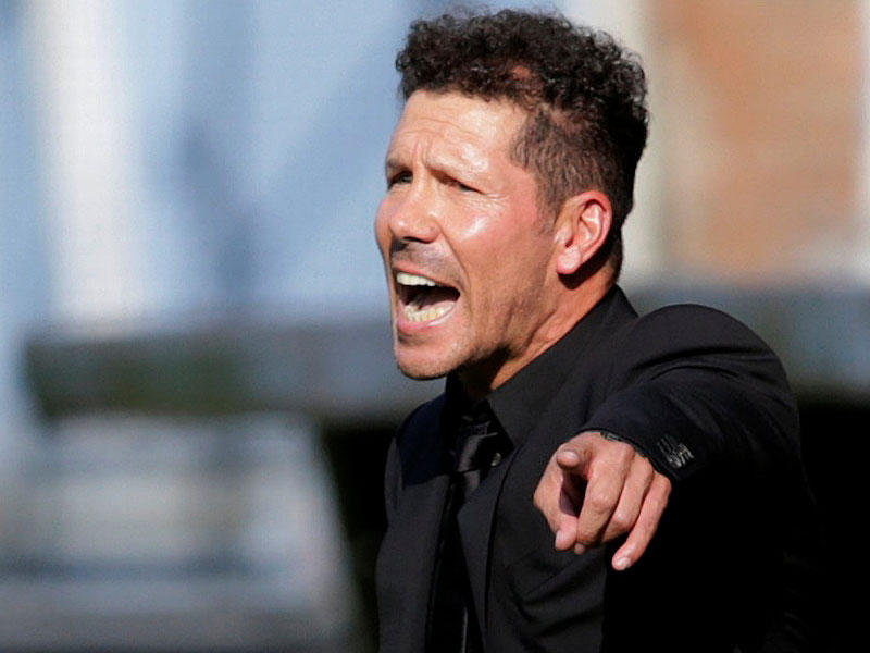 سيميوني  المدير الفني لأتلتيكو مدريد 