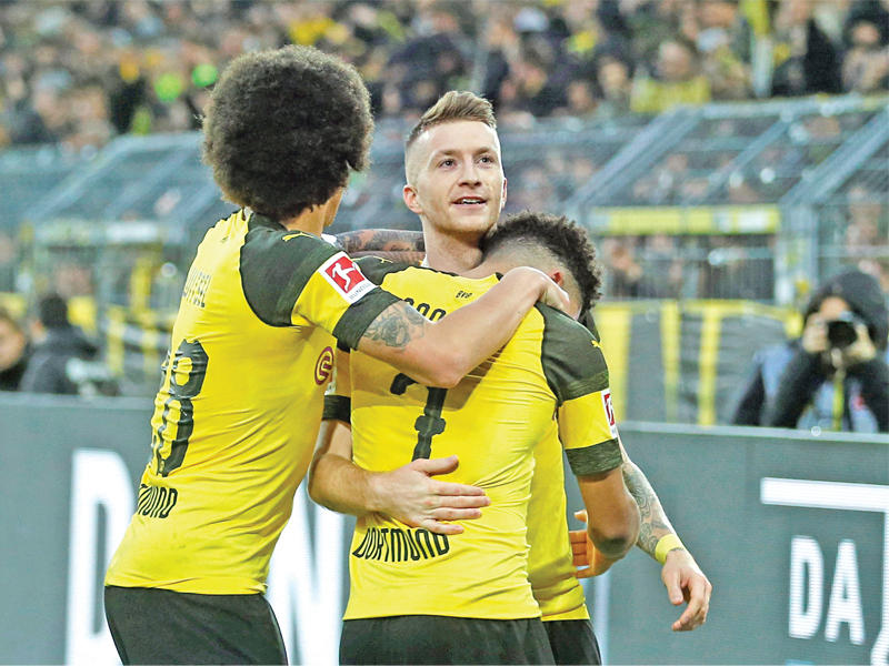 جانب من لقاء دورتموند الأخير