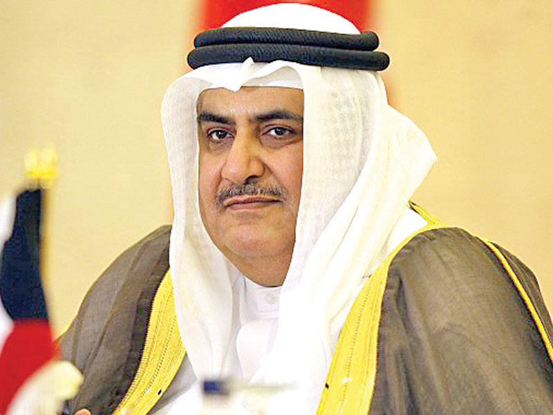 وزير الخارجية البحريني خالد بن أحمد آل خليفة