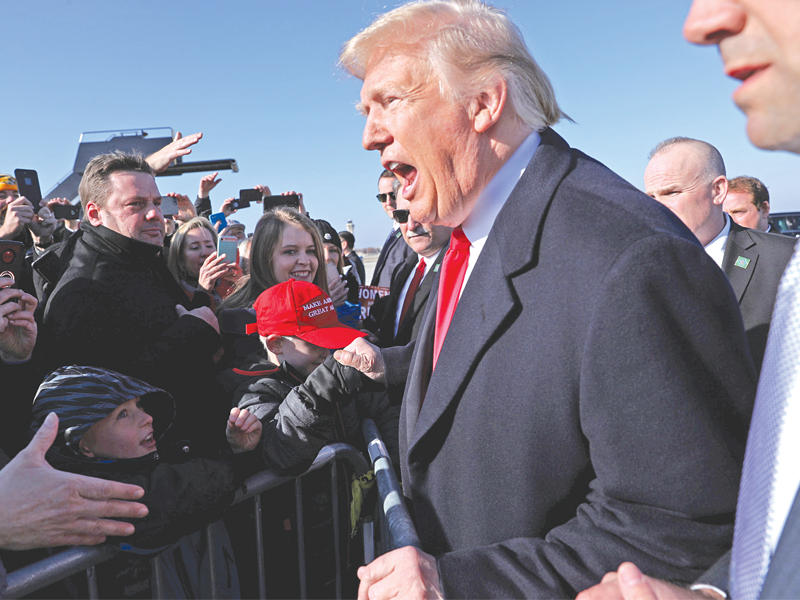 الرئيس الأميركي دونالد ترامب