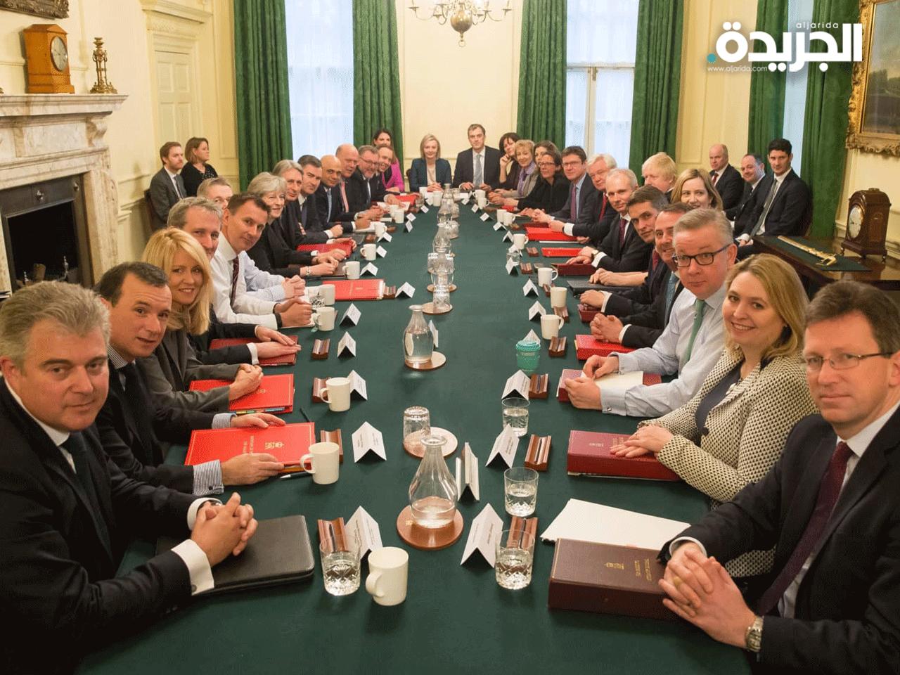 حكومة تريزا ماي البريطانية