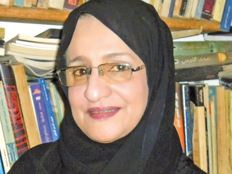 عميدة المسرح السعودي، الناقدة المعروفة ملحة عبدالله