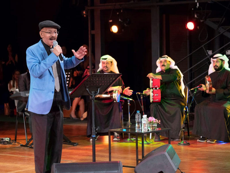 جانب من حفل سلمان زيمان 