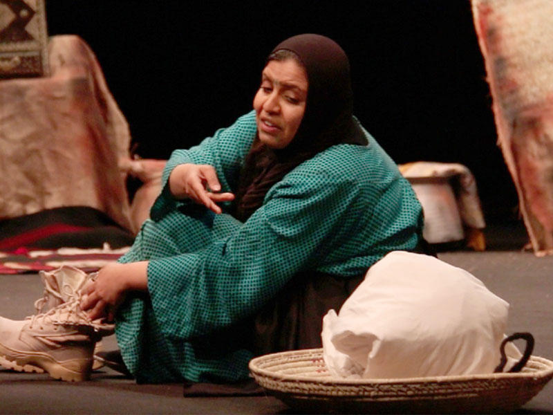 مشهد من مسرحية «سبيليات إسماعيل»