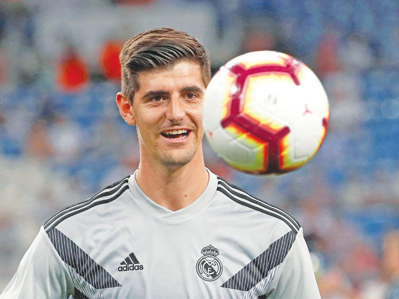  تيبو كورتوا حارس مرمى ريال مدريد