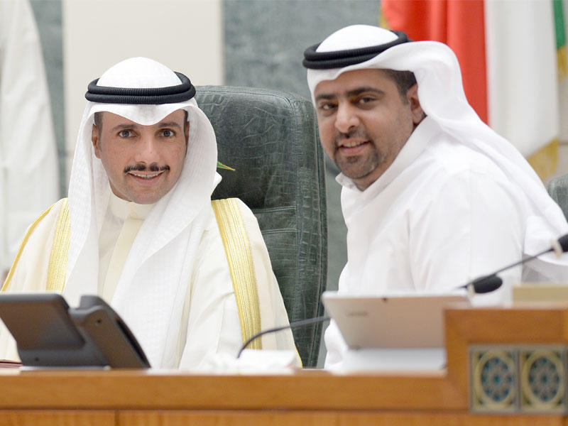 الغانم والنصف في جلسة سابقة