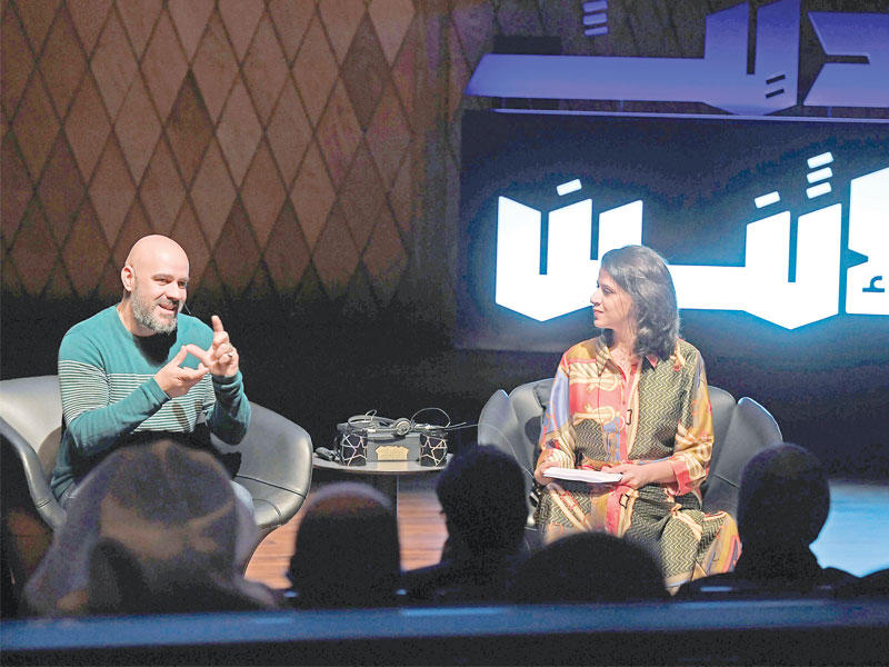 بثينة العيسى وأفونسو كروش