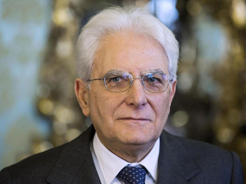 الرئيس الايطالي سيرجو ماتاريللا