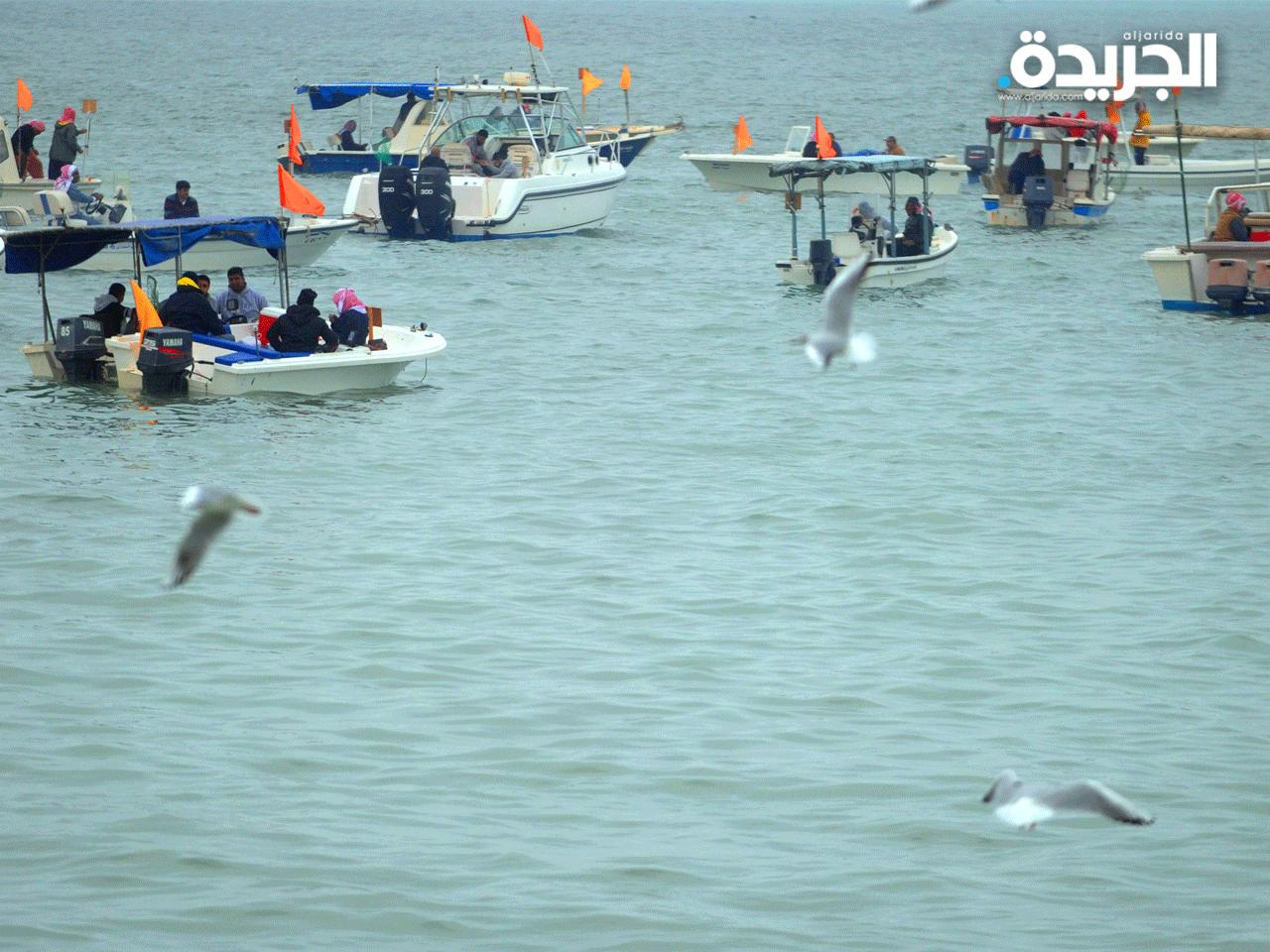  تدشين مسابقة صيد الاسماك في ديوانية الصيادين ضمن منافسات مهرجان الموروث البحري 