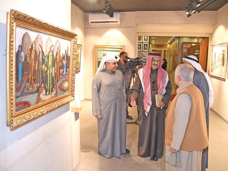 جانب من أجواء المعرض 