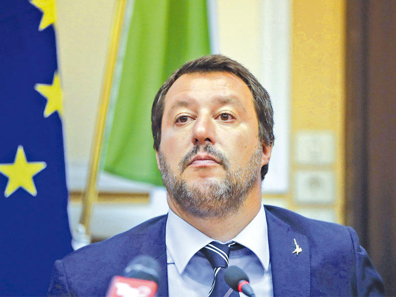 وزير الداخلية ماتيو سالفيني