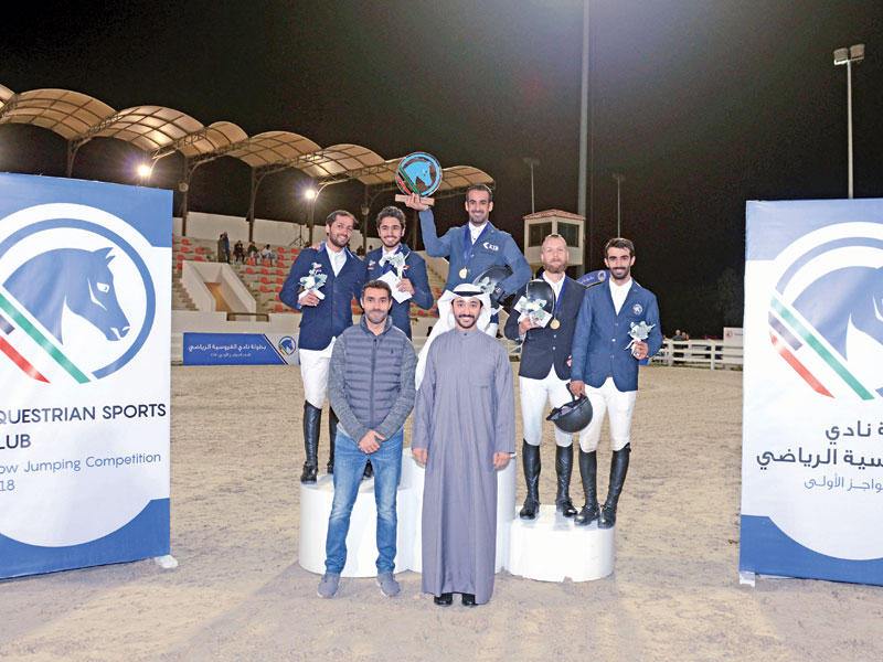 الملا والشرهان يشاركان في تتويج الأبطال