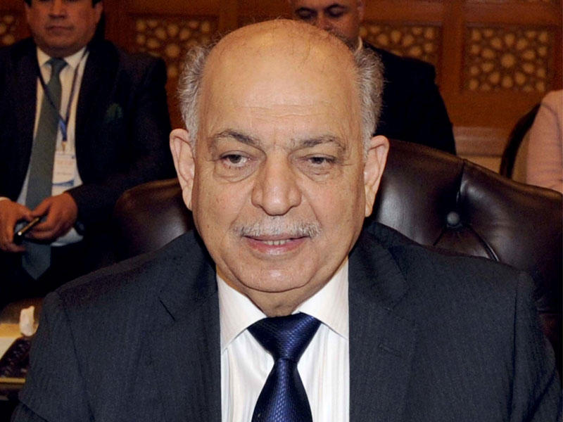 وزير النفط العراقي ثامر الغضبان خلال الاجتماع ال101 لمجلس وزراء منظمة الاقطار العربية المصدرة للبترول (اوابك)