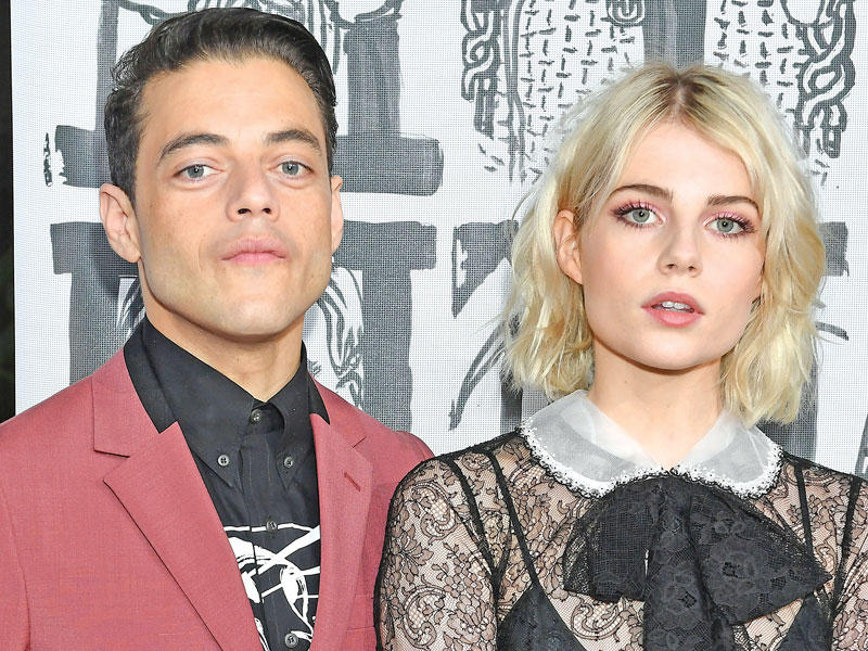 رامي مالك و لوسي بوينتون