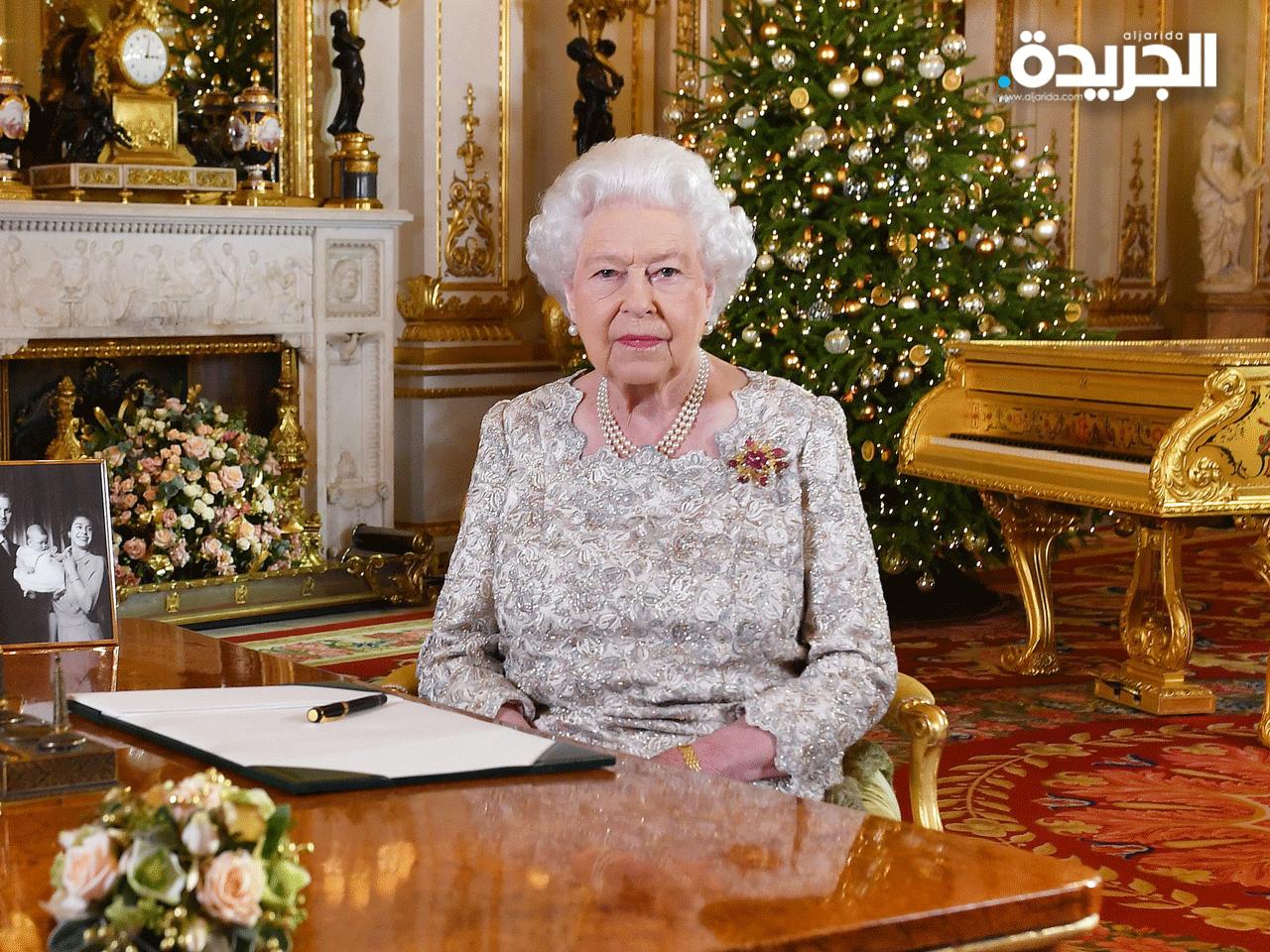 الملكة خلال كلمتها