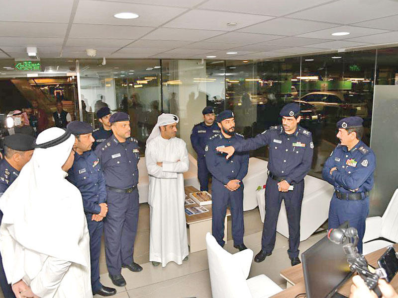 جانب من افتتاح مركز الوقاية بالأفنيوز