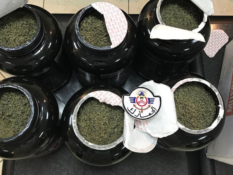 الشحنة المضبوطة