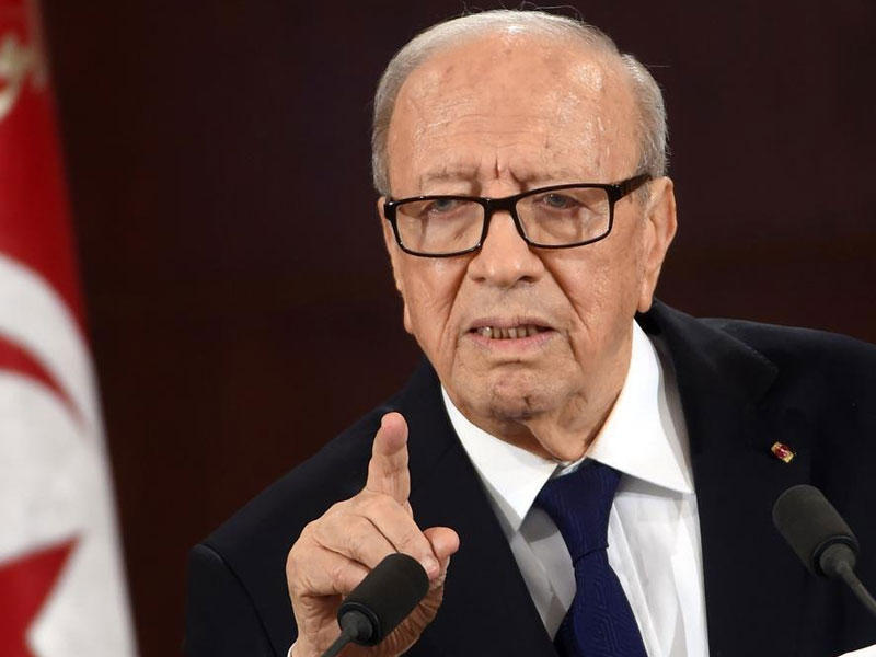الرئيس التونسي الباجي قايد السبسي