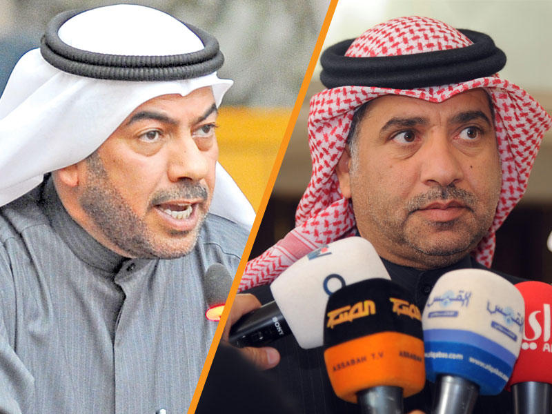 النائب عودة الرويعي  - النائب علي الدقباسي