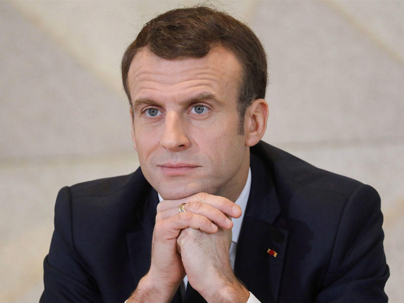 الرئيس الفرنسي إيمانويل ماكرون