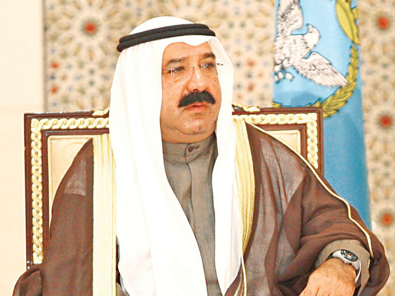 النائب الأول لرئيس مجلس الوزراء وزير الدفاع الشيخ ناصر صباح الأحم