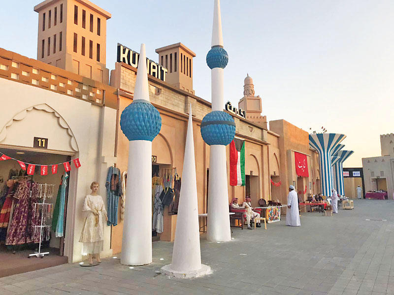 الجناح الكويتي في مهرجان الشيخ زايد التراثي