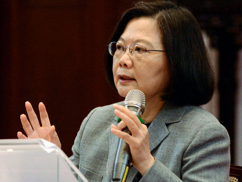 الرئيسة التايوانية تساي إينغ - وين