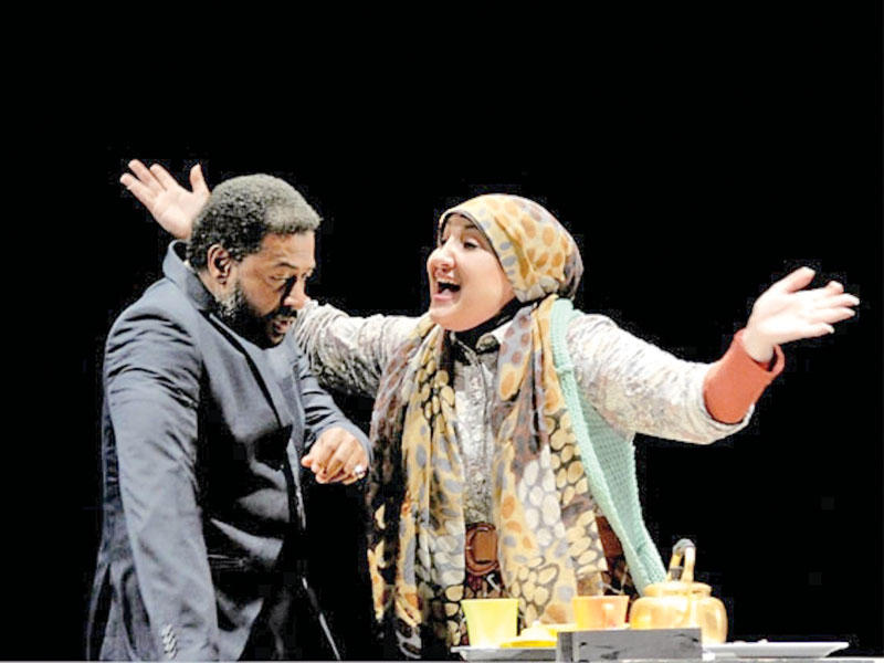 فيصل العميري مع سماح في «صدى الصمت» 