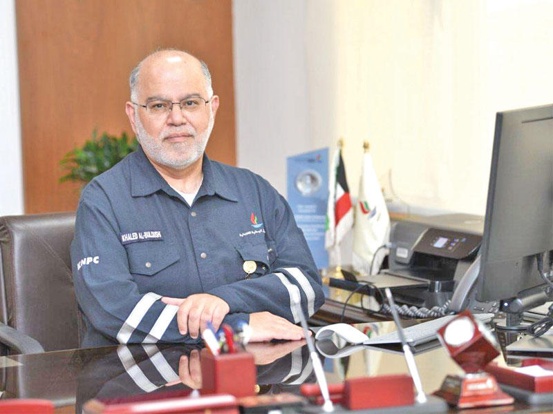مدير دائرة المشاريع في شركة البترول الوطنية الكويتية المهندس خالد البلوشي