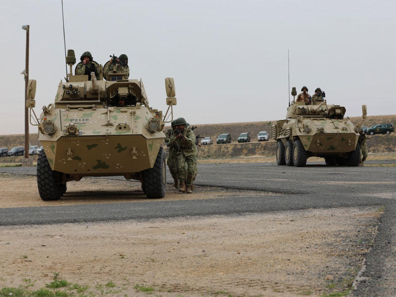 جانب من فعاليات التمرين