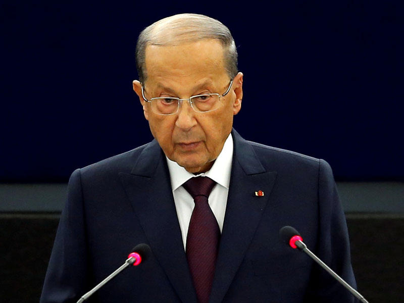  الرئيس اللبناني العماد ميشال عون