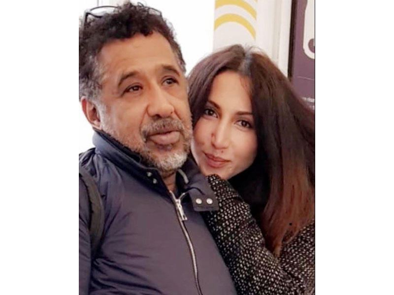 الشاب خالد وزوجته