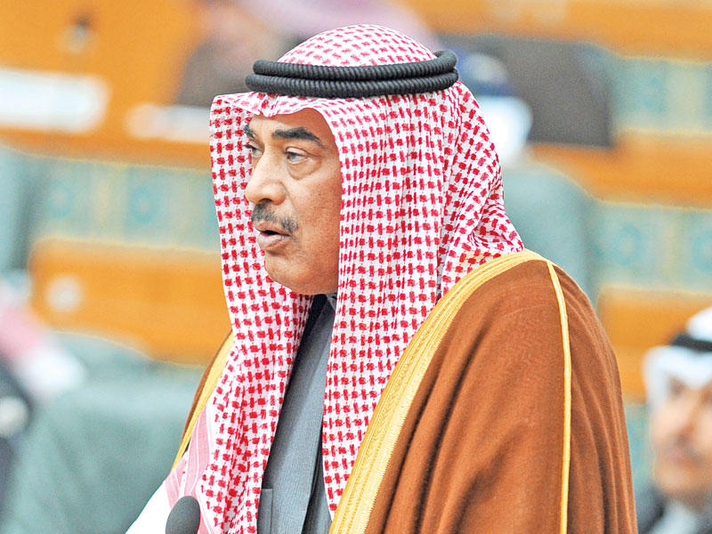  نائب رئيس مجلس الوزراء وزير الخارجية الشيخ صباح الخالد