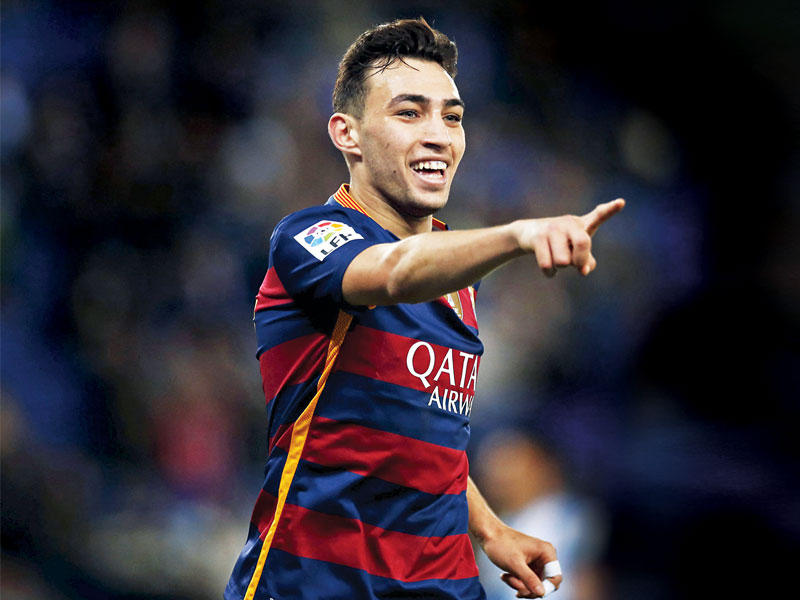 الحدادي نجم برشلونة