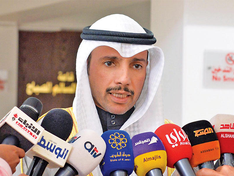 رئيس المجلس مرزوق الغانم