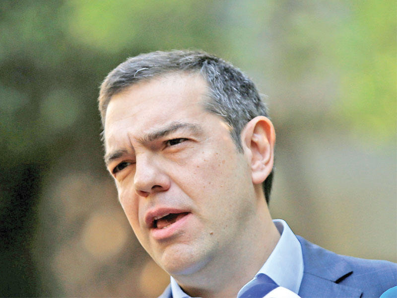  رئيس الوزراء اليوناني أليكسيس تسيبراس