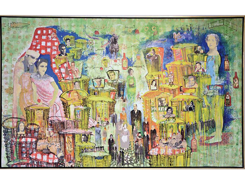 من أعمال مصطفى مشعل