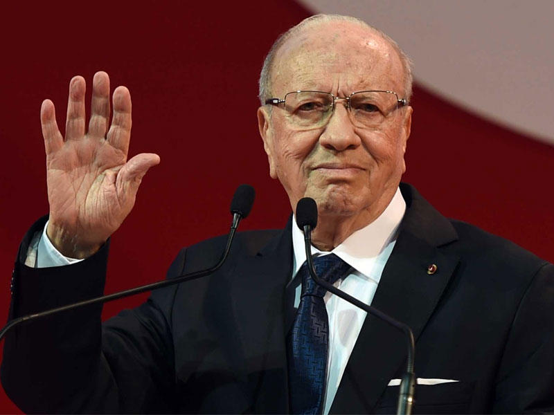 رئيس تونس الباجي قايد السبسي