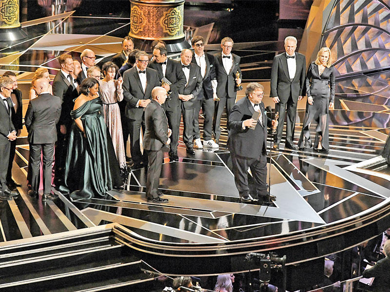 من حفل الأوسكار الـ 90 الماضي