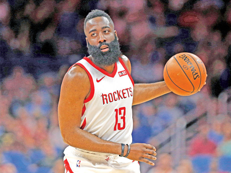 جيمس هاردن، نجم هيوستن روكتس