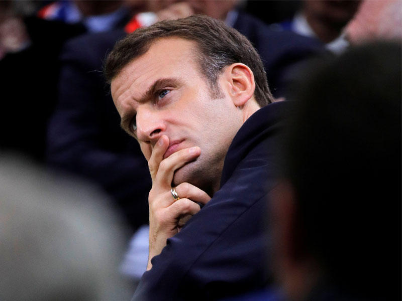 الرئيس الفرنسي إيمانويل ماكرون