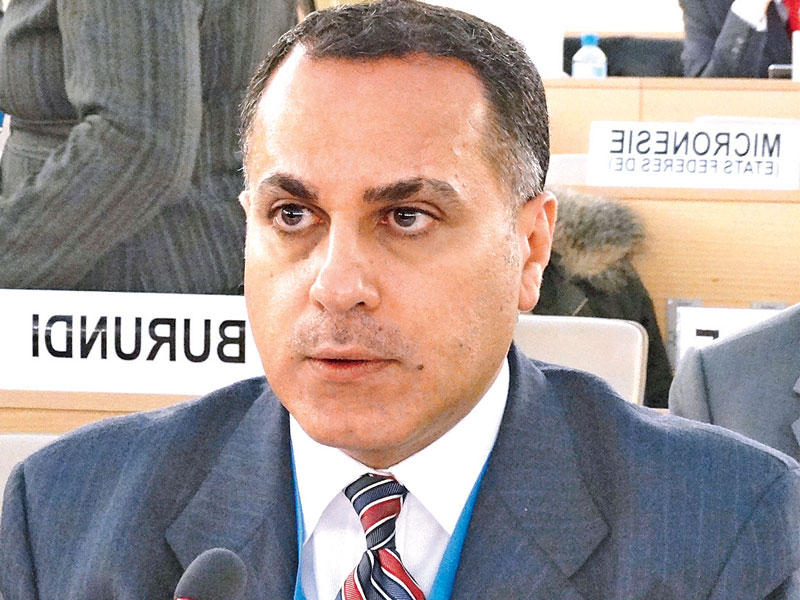 مندوب الكويت الدائم لدى الأمم المتحدة في جنيف، السفير جمال الغنيم