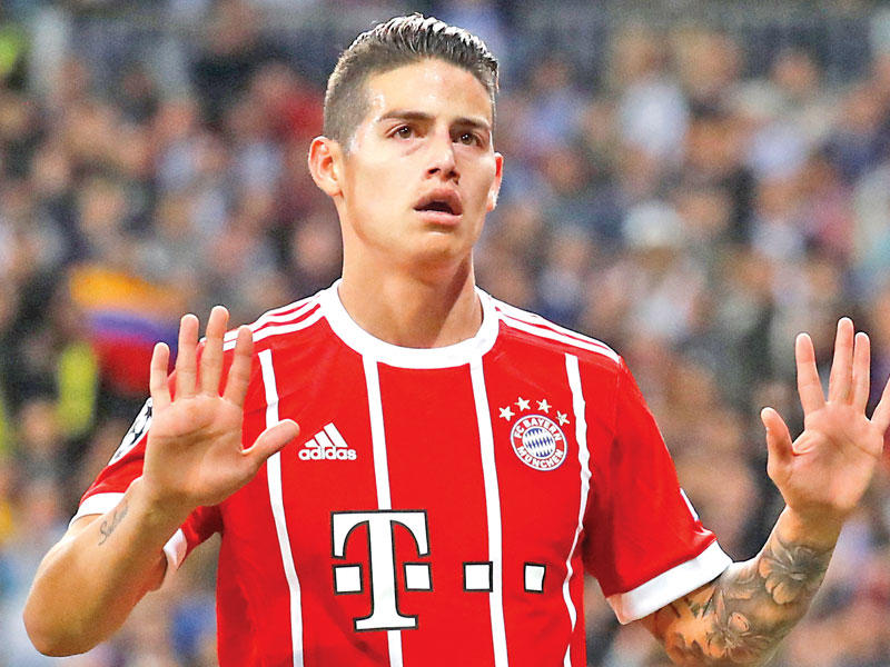 اللاعب الكولومبي خاميس رودريغيز